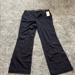 Eddie Bauer Black Tencel Trousers size 12